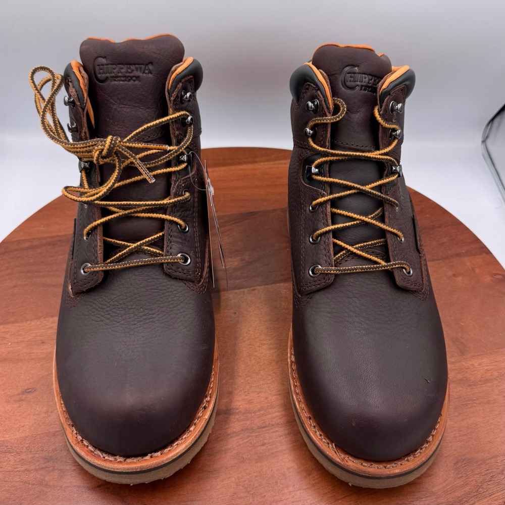 Chippewa Colville 6" Briar Oiled Waterproof Work‎ Boots Mens 8.5 Wide 72125